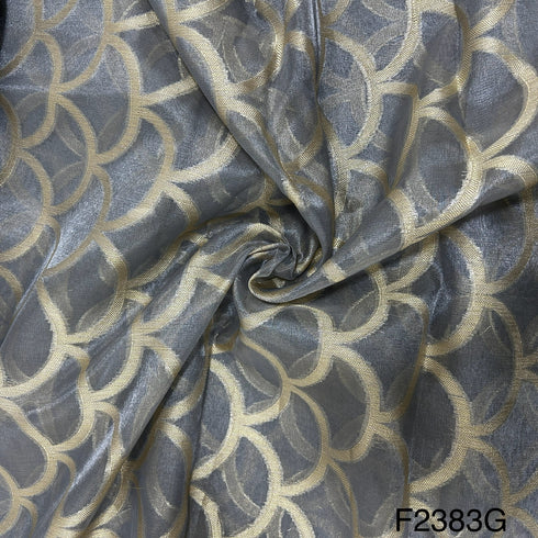 Zari Tissue Organza Fabric-F2383